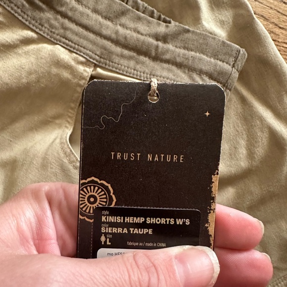 Astral Kinisi Hemp Shorts W's in Sierra Taupe - Picture 5 of 5